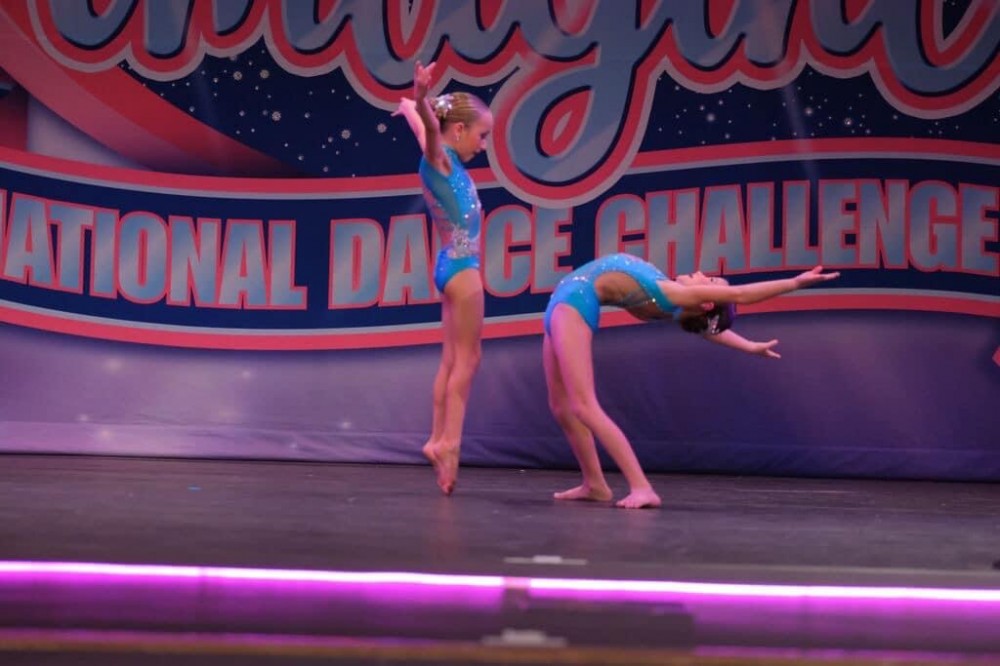 Acro and belly dance classes